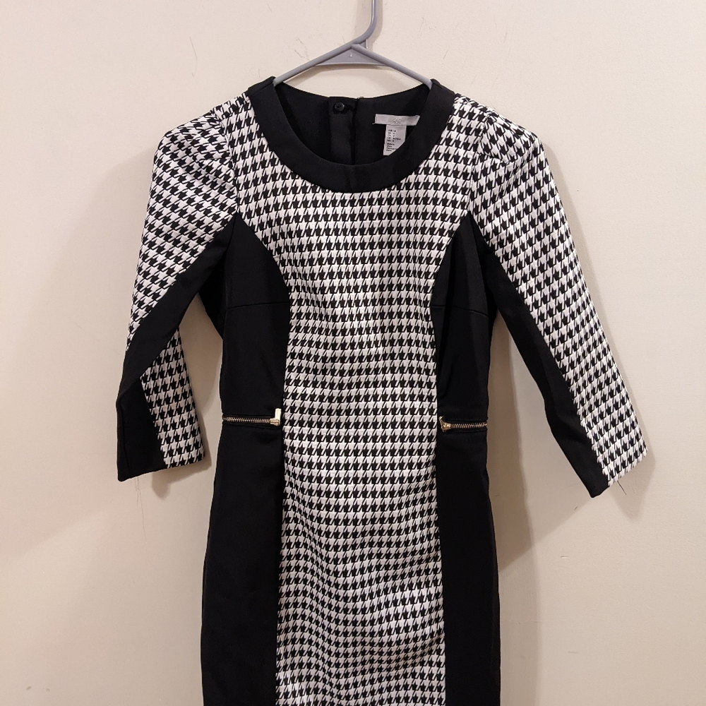 H&M Houndstooth Dress